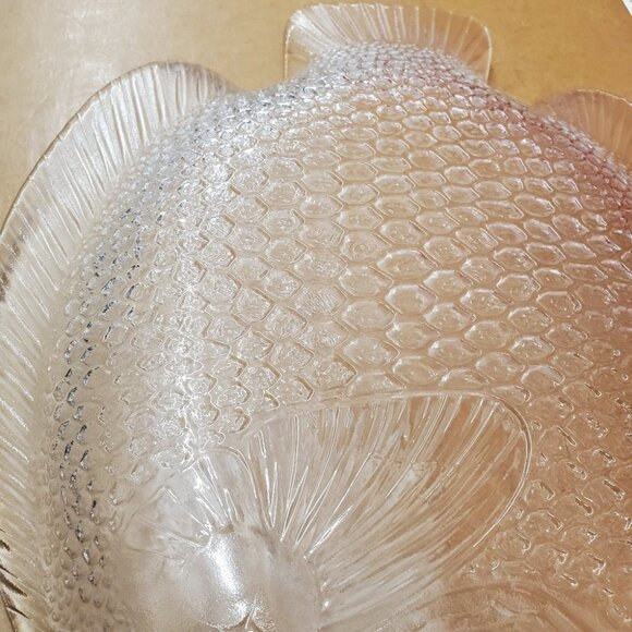 Arcoroc France Poisson Clear  Fish Serving Platter - Picture 8 of 10